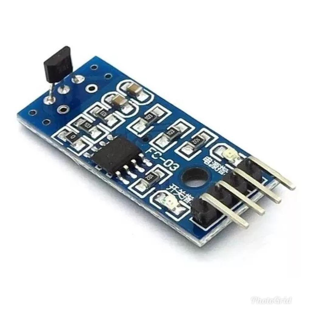 MÓdulo Sensor De Efeito Hall Para Arduino 3144 E Ecatronix